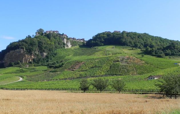 Château-Chalon dans le Jura