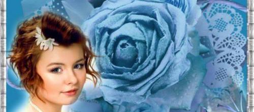 La rose bleue
