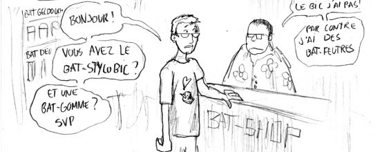 64- Les Chauve-souris  , c'est amer...