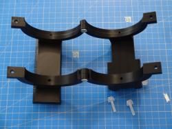 Samyang 135 f:2 bracket - V3.0 : Now with hinged rings !
