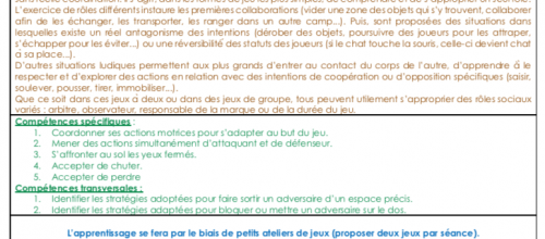 Jeux de lutte GS