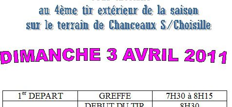4 ème Tir extérieur