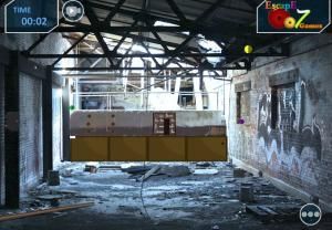 Escape from pyramid electric building