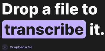 Riverside AI Transcriptions : transcription automatique de fichiers audio ou vidéo 