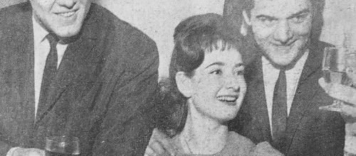 photo s Eden Kane, Billy, Glenda Collins, Doug Sheldon, Robb Storme christmas 