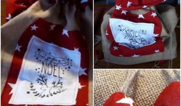 Un sac pour calendrier de Noël