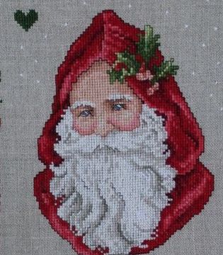 Mes père Noël brodés