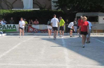 OPEN D'ANTRAIGUES SUR VOLANE 24 AOUT 2011 1/2 FINALE