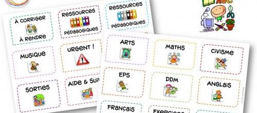 Etiquettes pour les casiers en cartons : le règne de l'organisation