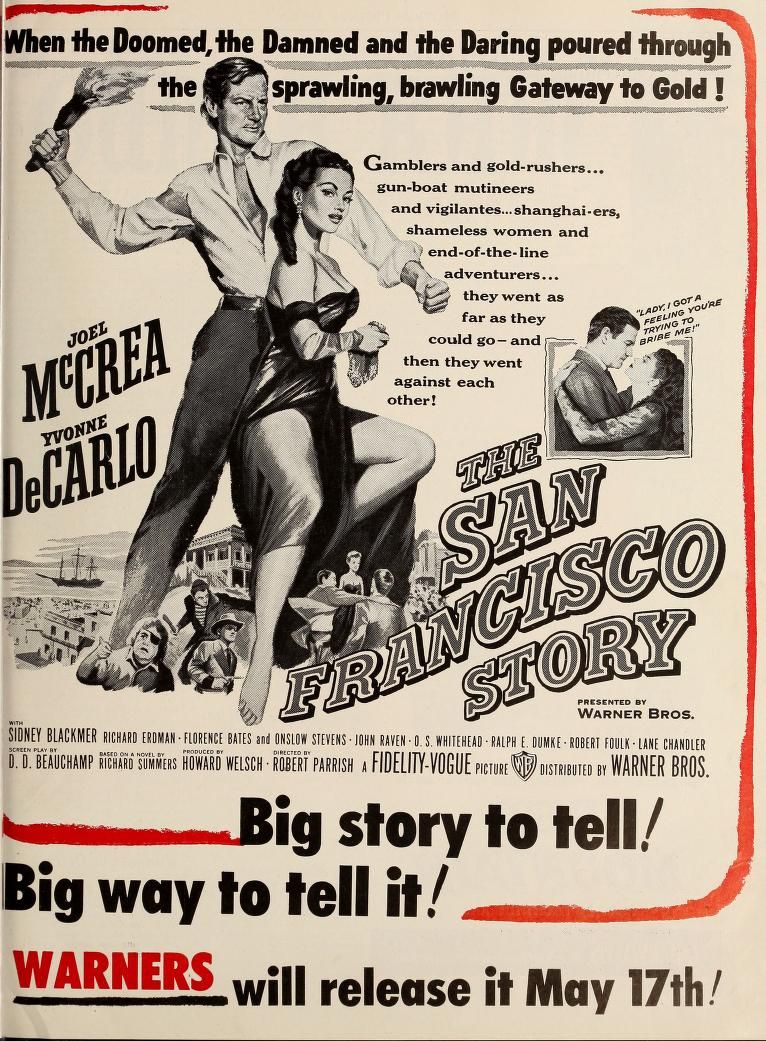 THE SAN FRANCISCO STORY BOX OFFICE USA 1952