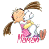 296 Je t'adore, blinkie,signature animee,gif anime