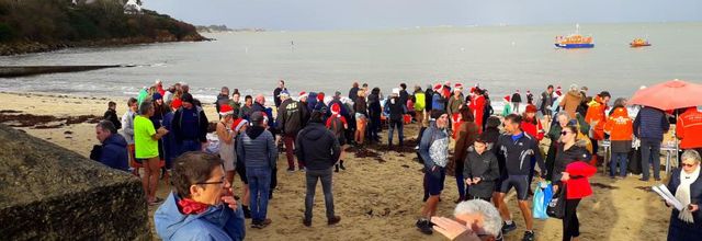 les courageux  au bain 