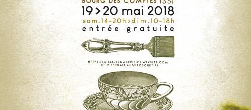 Salon céramique et peinture au château du boschet