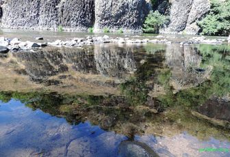 un reflet à Chanteuges