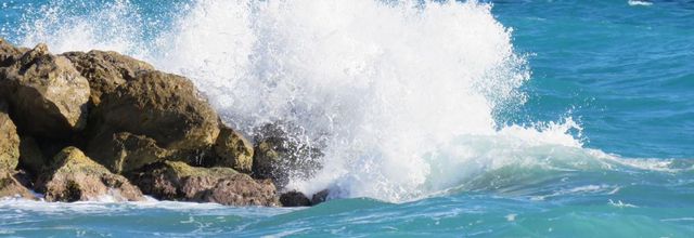 une vague bleue ...