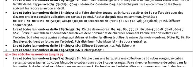 Détails Maths CP (année scolaire : 2024/2025) 
