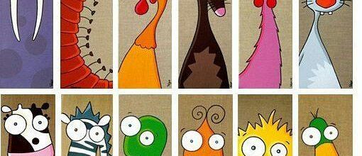 Des tableaux d'animaux (idée pinterest)