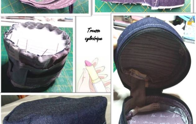 Essai couture # 3 Trousse cylindrique