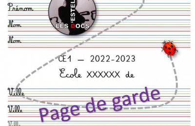 Cahier d'écriture CE1