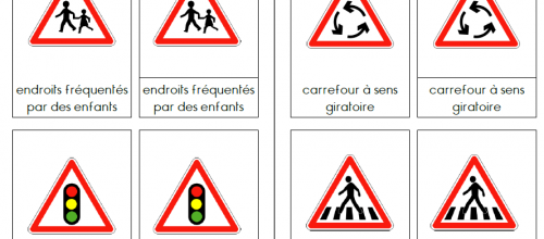 Sécurité routière : Les panneaux routiers