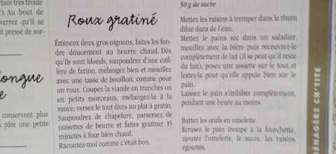 Aujourd'hui j'ai fait du pain d'kien