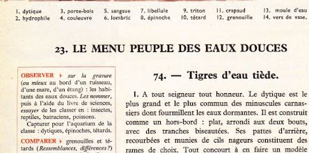 Dumas CM S23 Le menu peuple des eaux douces