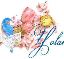 Nouvelle signature animée "oiseau bleu" rubrique floral