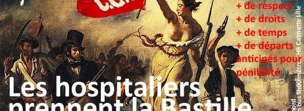 INVENTONS LE PRÉSENT : les hospitaliers prennent la Bastille le 14 juillet