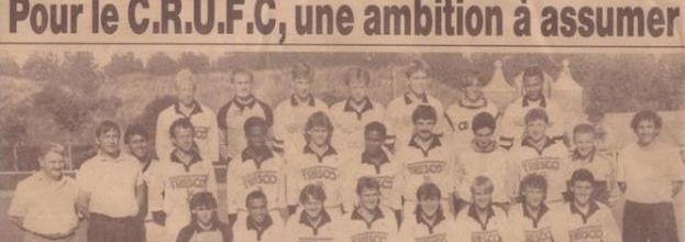 Photo CRUFC 1990-1991