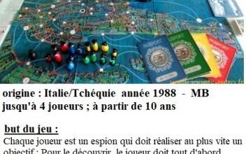 Nostalgiques ? jeu de plateau INTRIGUES A VENISE