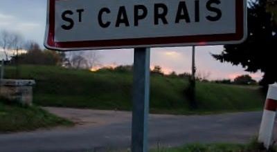 Visite épiscopale de Mgr Camiade à Saint Caprais le 17 octobre 2015
