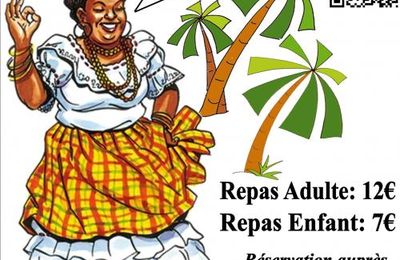 Repas créole - 2 juin 2013 - affiche