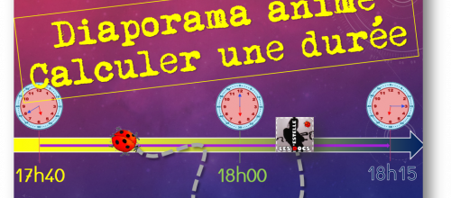 Diaporama animé Calculer une durée