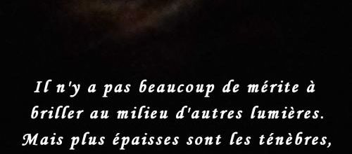 Une lueur d'Alain Auderset, citation en image 