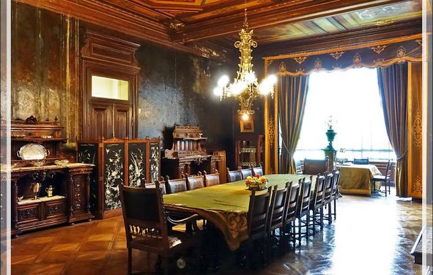 Logement bourgeois au début du XXème siècle (Musée Braun Menendez) - Punta Arenas - Patagonie - Chili