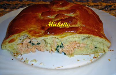 Coulibiac de saumon en pâte briochée, une merveille de fondant