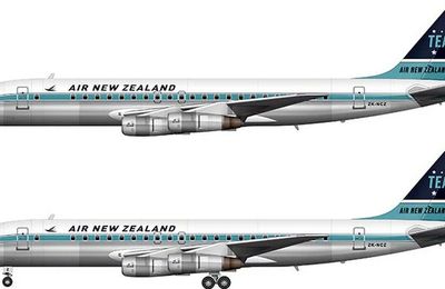 Air New Zealand Douglas DC-8-52
