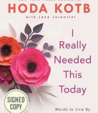 Free ebook archive download I Really Needed This Today: Words to Live By 9780593087152 by Hoda Kotb FB2 ePub iBook