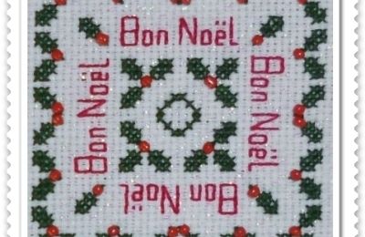 Biscornu de Noël 2021