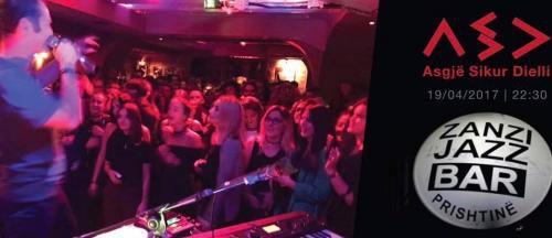 Asgje Sikur Dielli -19 avril au Zanzi jazz bar.