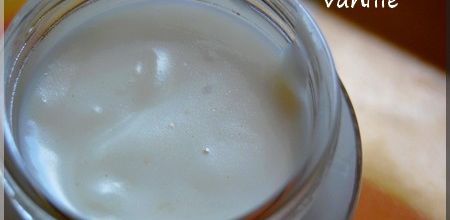 Crème dessert à la vanille pour bébé