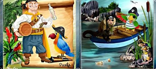  Les pirates .
