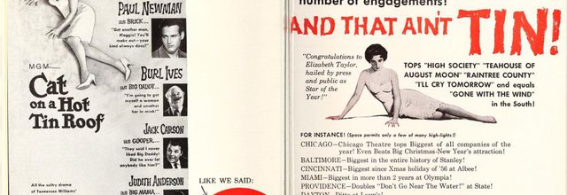 BOX OFFICE USA DU 27 AOUT 1958 AU 2 SEPTEMBRE 1958