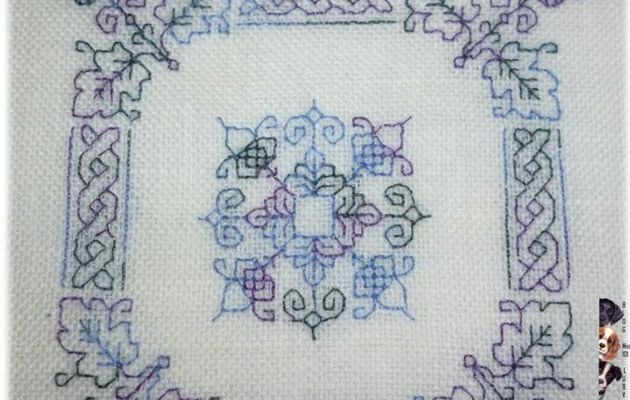 bloc note "blackwork"