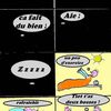 C'est le jour de gloire pour certains mais cela n'empêche pas l'humour de régner chez les "Tiot".