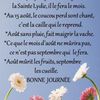 Dictons et Fête du jour Ste Lydie + grille prénom !
