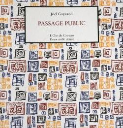 Joël Gayraud, de passage public