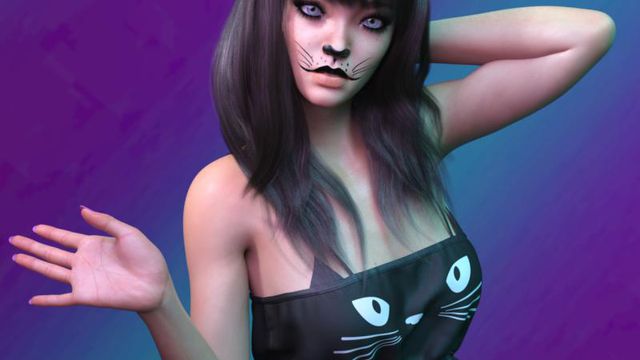 Miaou, Miaou une Catwoman  sexy