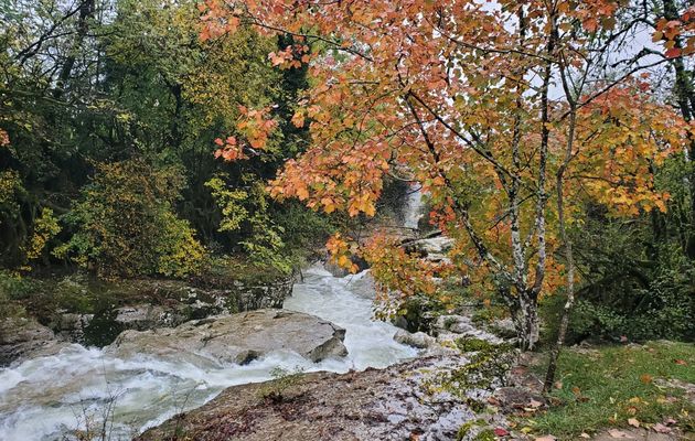 Le 25 octobre 2025 : A la cascade de Cerveyrieu