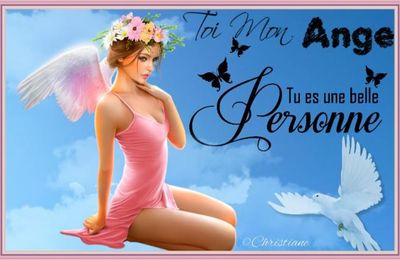 Tu es là mon ange 